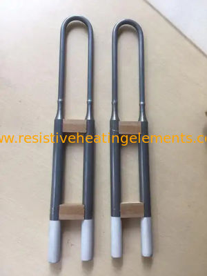 ইউ টাইপ মলিবডেনম ডিসিলাইসাইড উপাদান 1800C শিল্প চুল্লি গরম করার উপাদান