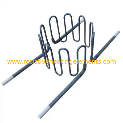 300W-3000W MoSi2 হিটিং এলিমেন্ট 1800C মলি ডিসিসাইড স্পাইরাল আকৃতি